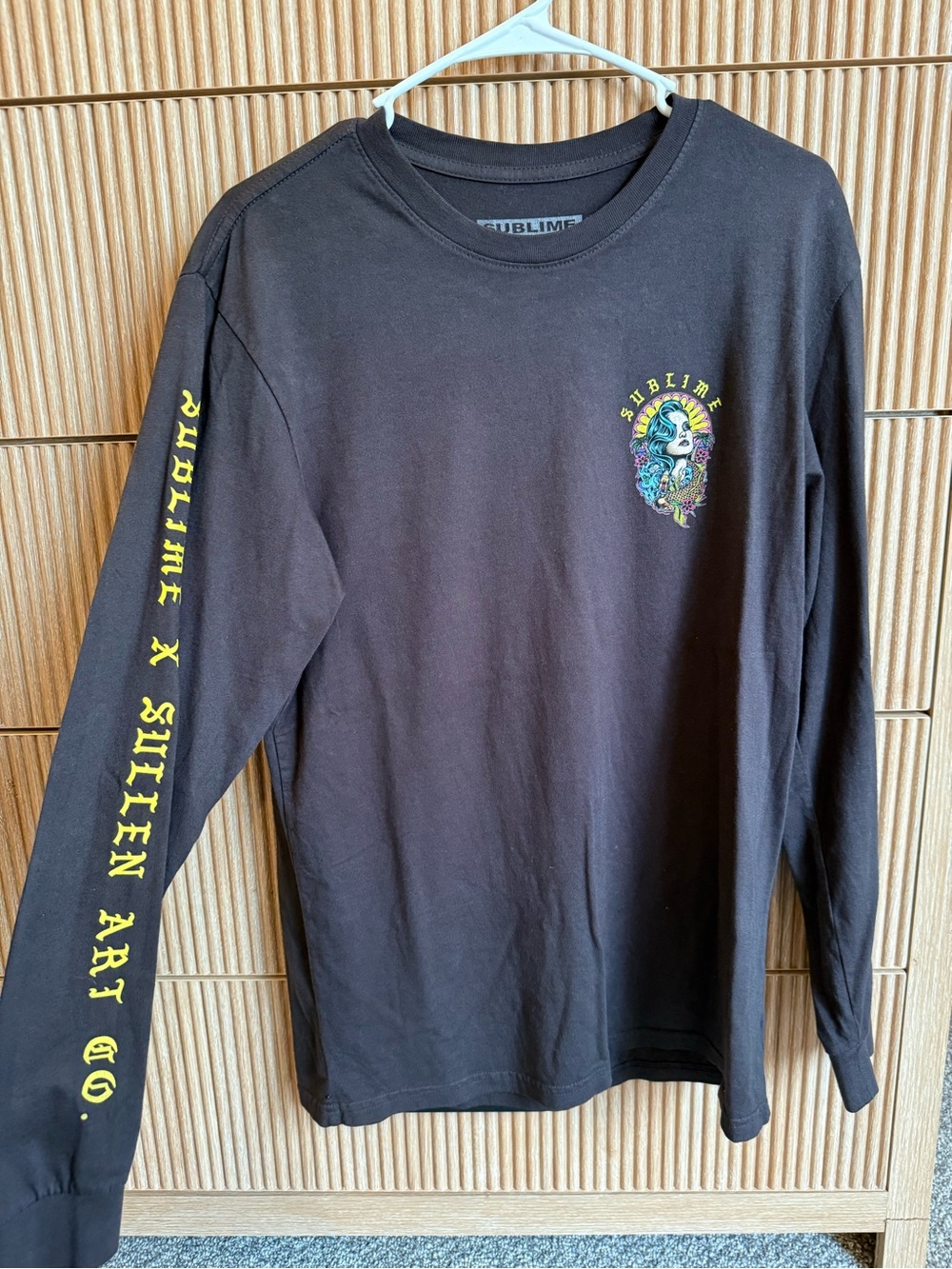 Black Long Sleeve Sullen Collective Art Graphic Tee